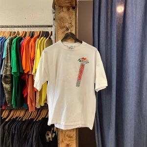 Vintage 1999 Daytona 500 White Graphic T-shirt